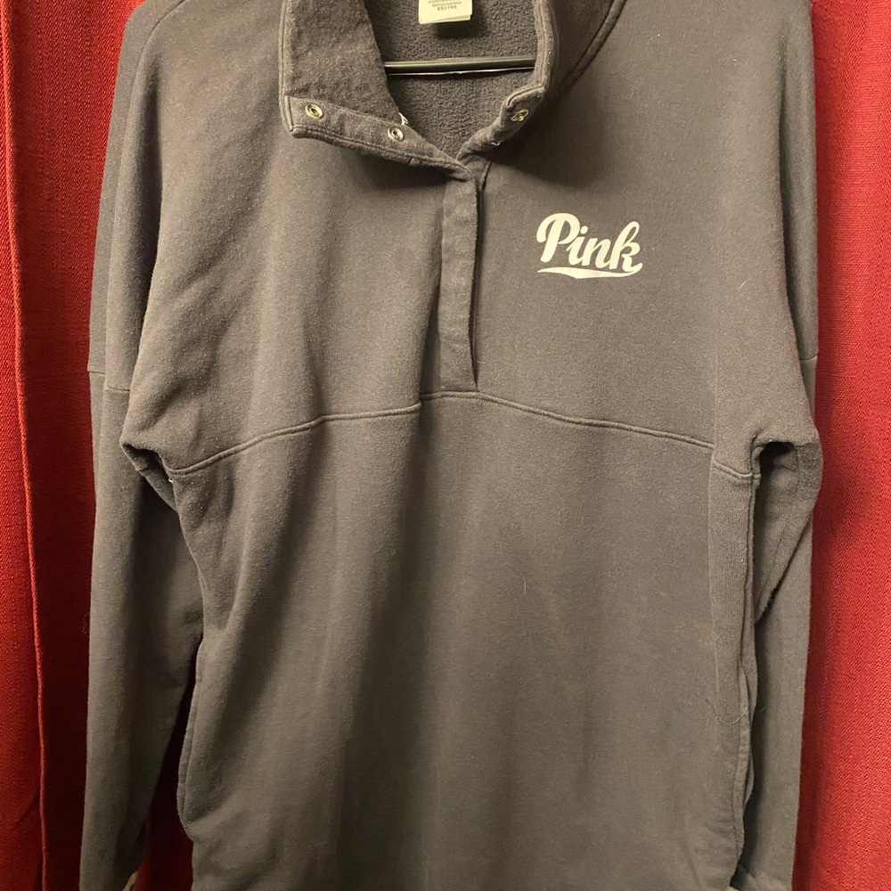 Pink - 3/4 Zip, Grey/White,‎ Size:Medium
